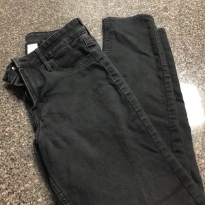 Black denim